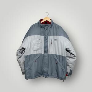 Vintage Starter Colorblock Puffer Jacket XL Men's